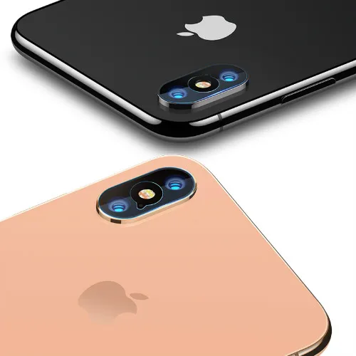 Lente de cámara trasera transparente, película protectora de vidrio templado para iPhone XS Max X XR 8 7 6 6S Plus, 2 unidades - imagen 5