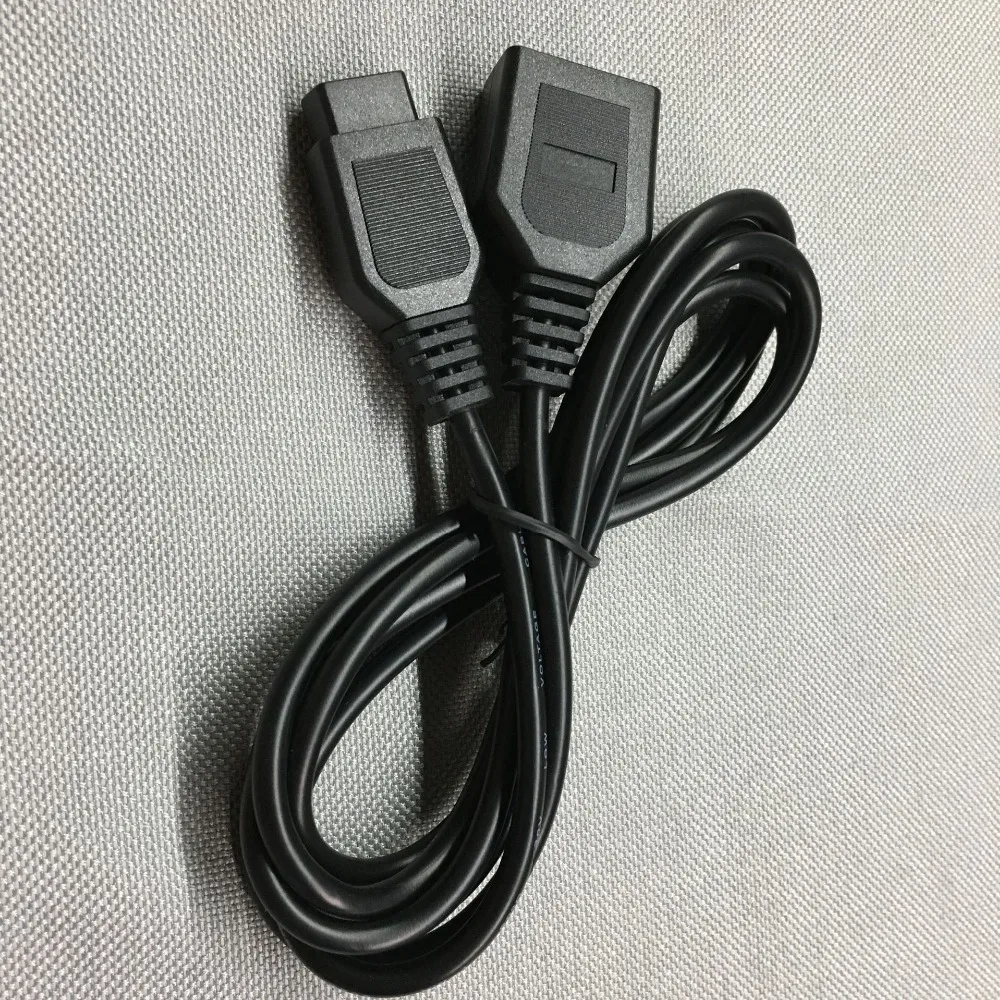 FZQWEG-cable de extensión para gamepad, cable de 1,8 m para SEGAMD1/2/3, MEGA Drive 2, 2 unidades