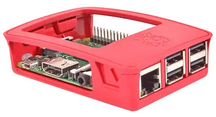 Funda protectora de plástico para Raspberry Pi 3, carcasa profesional de ABS oficial, solo para Raspberry Pi 3 Modelo B - imagen 3