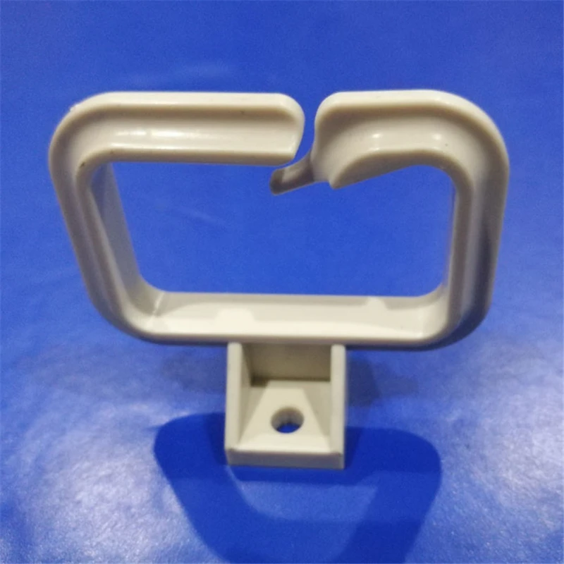 Anillo administrador de cables cuadrado de plástico ABS para caja de distribución gestión de cables para gabinete de red blanco 47*53mm fábrica 100 Uds - imagen 2