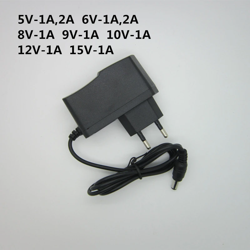 Adaptador de corriente Universal para tiras de luz LED, fuente de alimentación de AC 110-240V a DC 5V, 6V, 8V, 9V, 10V, 12V, 15V, 0,5, 1A, 2A, 3A - imagen 2