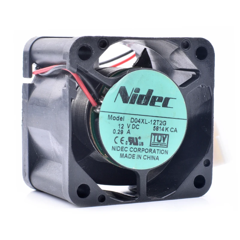 Original D04XL-12T2G 4cm 4028 40x40x28mm 12V 0.29A ventilador de refrigeración de servidor - imagen 3