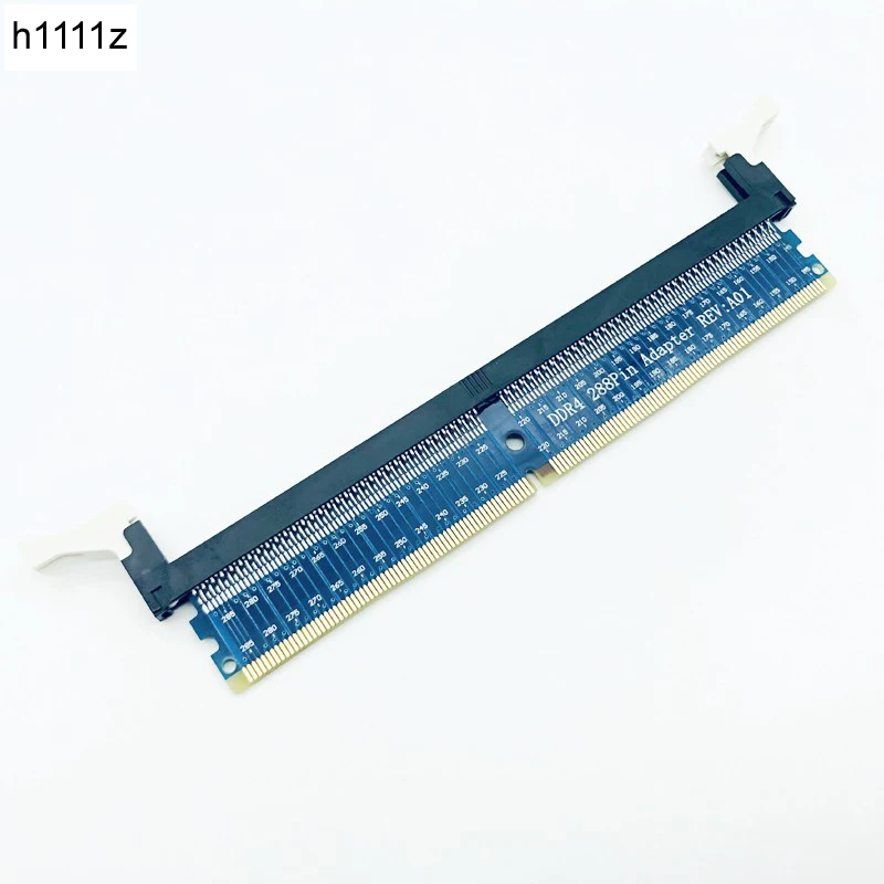 H1111Z tarjetas adicionales, probador de memoria RAM DDR4, adaptador DIMM de 288 pines, tarjeta de protección de memoria elevadora, tarjeta postal de circuito RAM para PC de escritorio