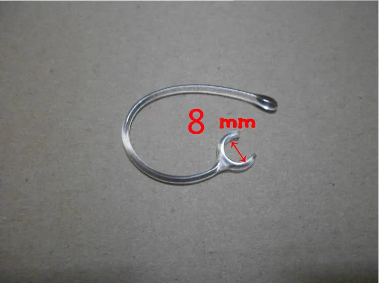 Auriculares inalámbricos Bluetooth de 6mm/8mm/10,5mm con gancho para la oreja, gancho para la oreja, accesorios de repuesto para auriculares para samsung - imagen 3