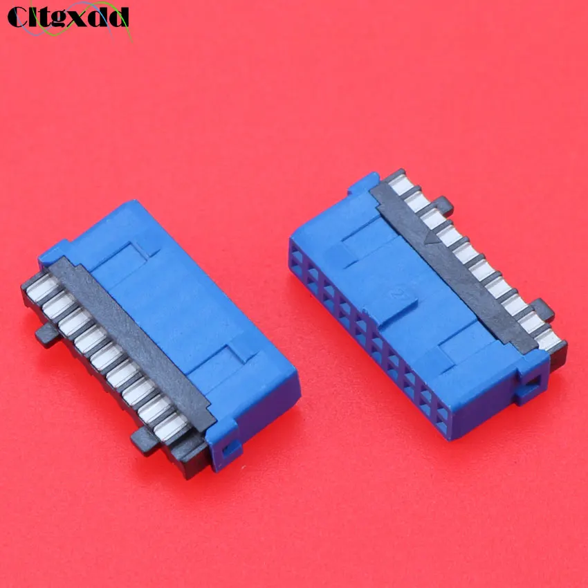 Cltgxdd 1 pieza USB 3,0 19P 20P 19 pines 20 pines placa base conector hembra para Cable USB3.0 DIY - imagen 2