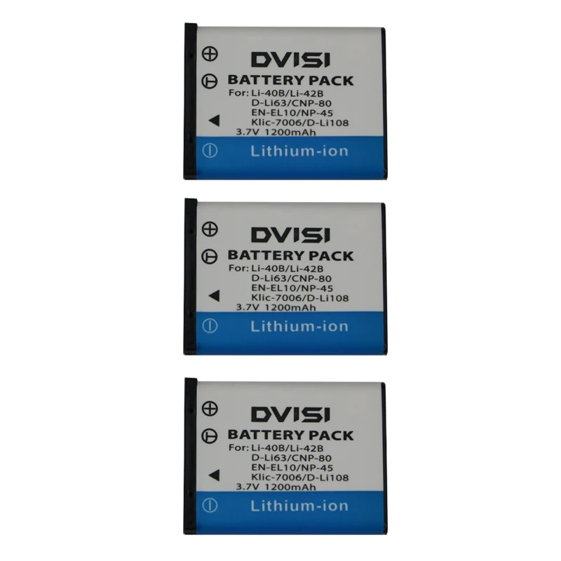 3,7 V 1.2Ah Li-42B Li 42B Li42B Li-40B batería de cámara para OLYMPUS U700 U710 FE230 FE340 FE290 FE360 U1040 X915 VR320 VR330 FE5000 - imagen 5