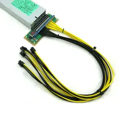 Cable PCI-E 6 Pines 14AWG Alimentación GPU Minería Bitcoin