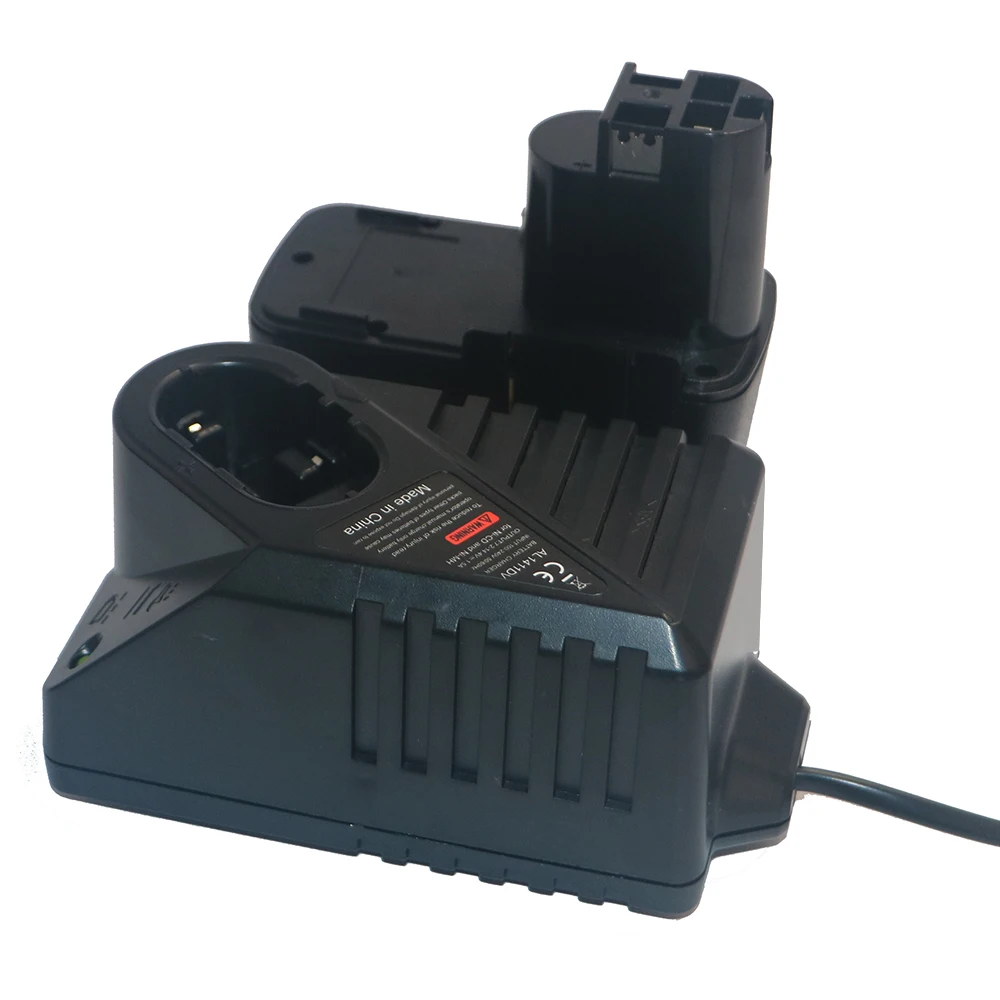 Batería recargable de herramientas eléctricas de 12V con cargador AL1411DV de repuesto para taladro eléctrico Bosch BAT011 2 607 335 GSB12VE-2