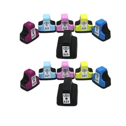 Cartucho de tinta para impresora hp 177, compatible con Photosmart C5183, C5185, D7145, D7155, D7160, D7163, D7345, D7355, D7360, 12 Uds.