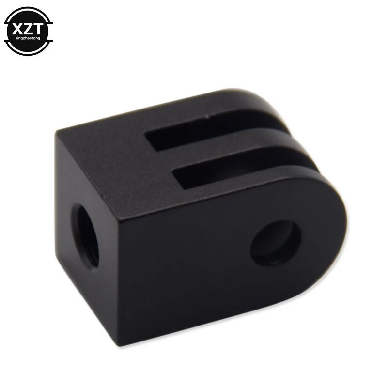 Mini trípode Universal de aleación de aluminio CNC, adaptador de Base para cámara de deportes al aire libre para GoPro SupTig, monopié con tornillo de 1/4 ", 1 Uds. - imagen 2