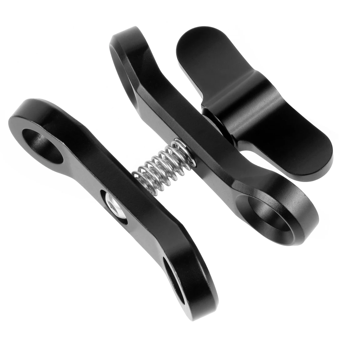 Clip de mariposa extendido para fotografía subacuática, accesorio de aluminio de 1 pulgada, cabeza de bola, CNC, impermeable, actualización, para GoPro SLR - imagen 4