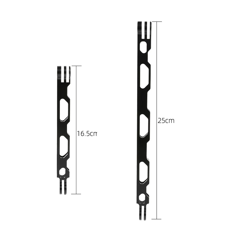 Soporte de fijación para casco de motocicleta, varilla de extensión de aluminio, juego de adaptador para Selfie para insta360 One R / X/X2, accesorios de cámara - imagen 2