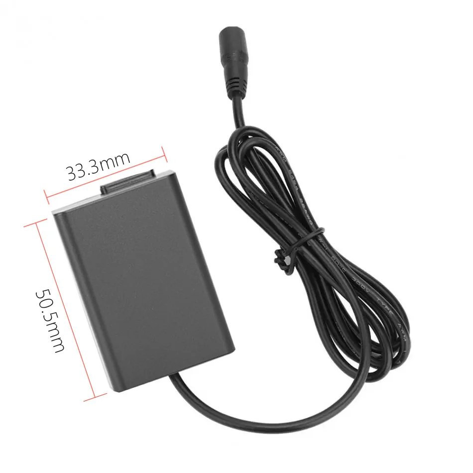 EP-5G EN-EL25 ENEL25 EN-EL25a adaptador de CA de batería simulada para Nikon Z fc Zfc Z30 Z50 adaptador de corriente externo para cámara - imagen 3