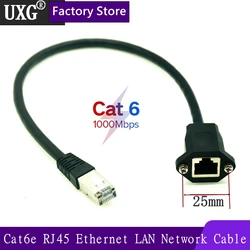 Cable RJ45 Macho-Hembra 8P8C Ethernet LAN Montaje Panel