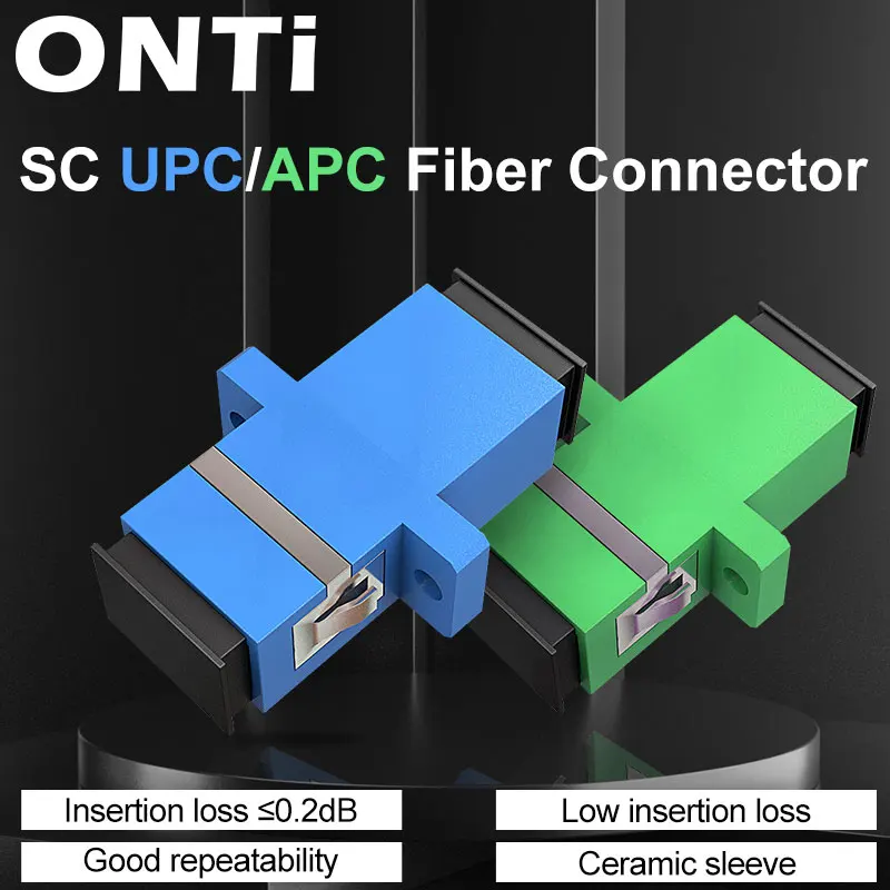 ONTi Adaptador Fibra Óptica SC APC Simplex Monomodo - imagen 5
