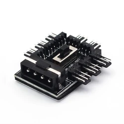 OULLX Hub Ventiladores PWM 8 Pines divisor PC Gaming Minería