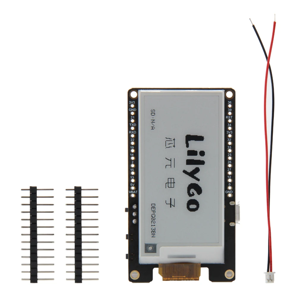 LILYGO® TTGO T5 V2.3.1 Placa de desarrollo ESP32, Chip de controlador de pantalla de papel electrónico de 2,13 pulgadas, DEPG0213BN/GDEM0213B74, pantalla de baja potencia - imagen 5