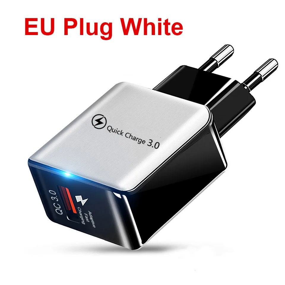 EU White Charger