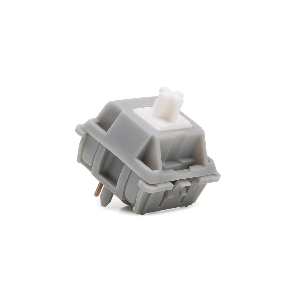 Sp-star-interruptor blanco para Teclado mecánico de Gaming, conmutador de 5 pines, 57g, personalizado, para GK61, GK64, SK61, RK87, GH60, PC