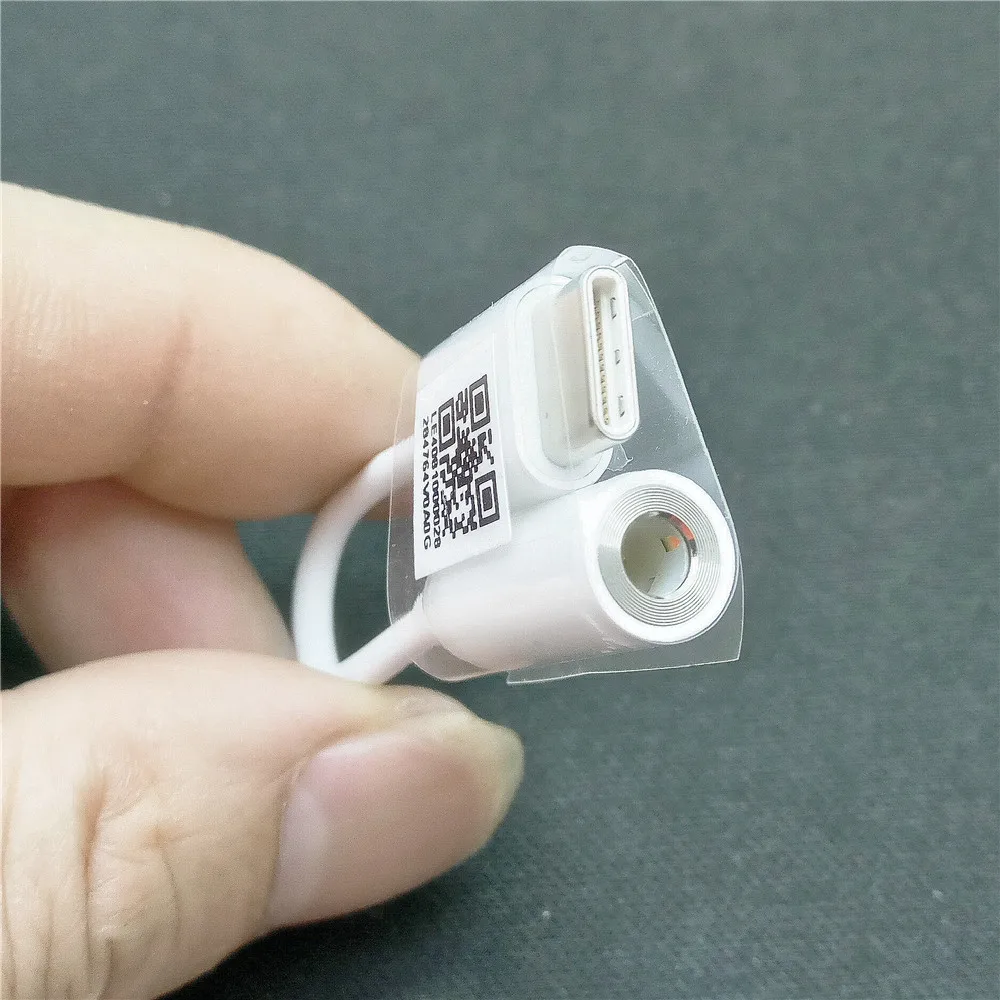 Adaptador de auriculares Typ C zu 3,5, Conector de Audio auxiliar, USB 3,1, typ-c, USB-C, m000nlichen, 3,5mm, Konverter, kopfhorer - imagen 2