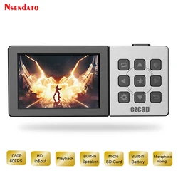 Ezcap273 Tarjeta de Captura de Video HD 1080p 60fps para Micro SD