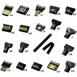 Cable Micro HDMI a Mini FPC Flexible 90° para FPV
