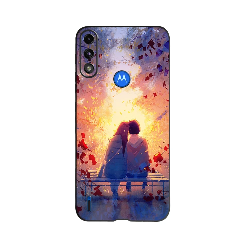 Funda de silicona suave para Motorola Moto E7 Power, carcasa trasera de TPU, a la moda, para Motorola E7 Power - imagen 5
