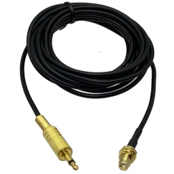 Conector Panel RF RG174 – Mono TS Macho a SMA Hembra Coaxial
