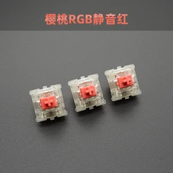 Interruptores Cherry MX Mecánicos RGB SMD 3 Pines – Rojo/Rosa