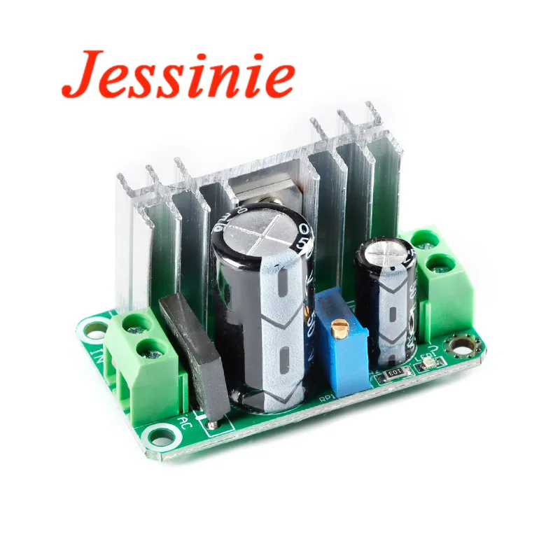 Placa de circuito reductor LM317 DC-DC, regulador lineal DC, módulo de fuente de alimentación, rectificador de filtro, ajustable