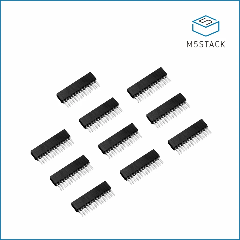 M5Stack Enchufe de cabecera oficial de 2 × 15 pines para módulo 13,2 (10 piezas) Juego de cabezales de expansión de bus M-BUS - imagen 2