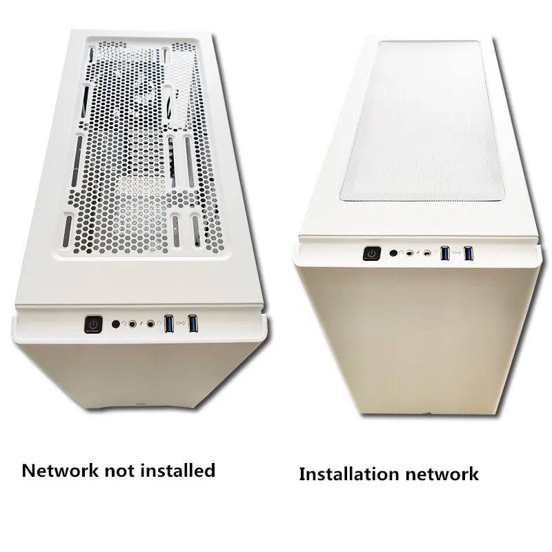 Case filter 275R chassis dust net plus magnetic net top Dust net filter 16*35cm Thickened dust net - imagen 3