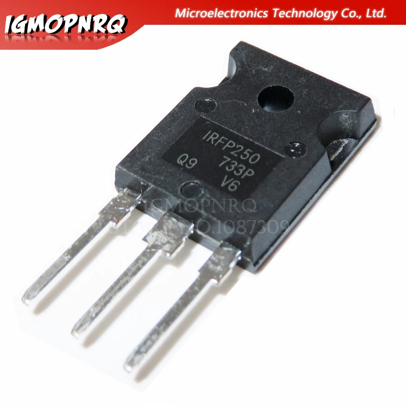 10 Uds. IRFP250N IRFP250 n-channel FET 200V TO-247 nuevo original