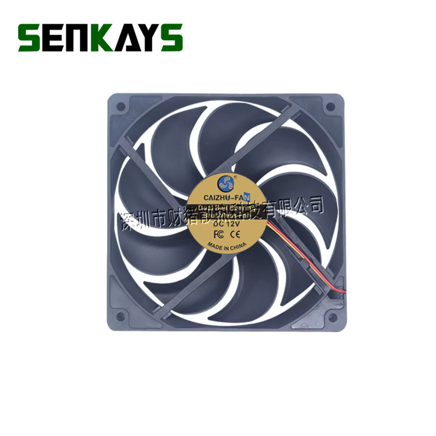 Ventilador 120mm PWM – Doble Rodamiento de Bolas Silencioso 12V - imagen 4