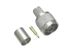 Conector N Macho Engarzar Cable RG8 LMR400 Coaxial RF Alta Calidad
