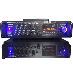 TAV-6188BT Amplificador Bluetooth 2 x 300 W para Coche y Hogar