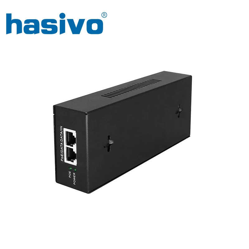 Adaptador PoE de 90W y 65W, inyector Gigabit POE, alimentación Ethernet para cámara POE, teléfono, fuente de alimentación inalámbrica AP PoE - imagen 3