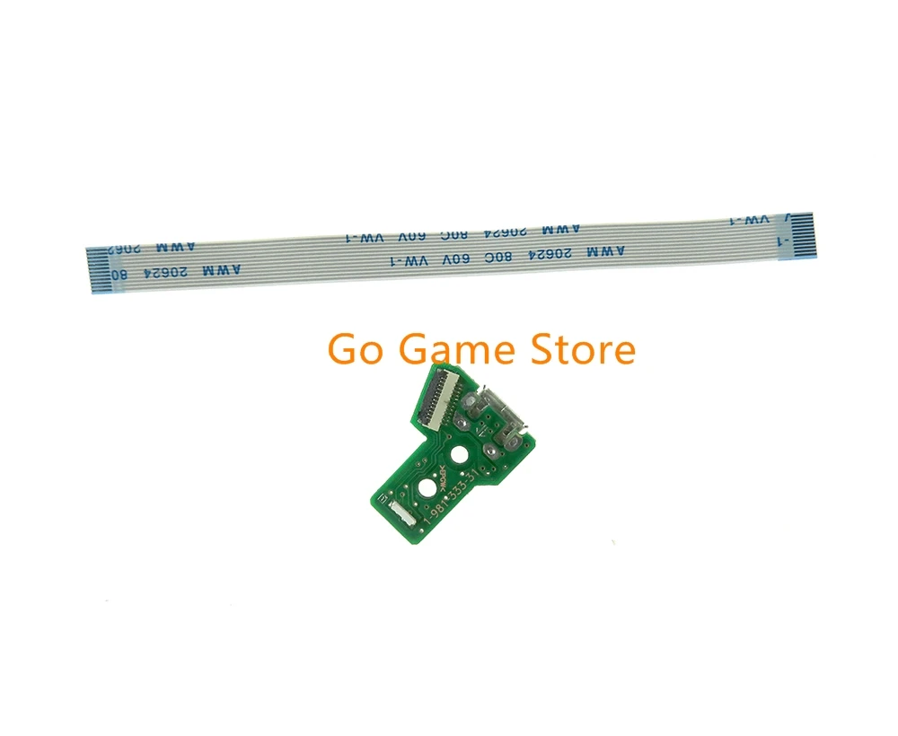 1 Juego para controlador PS4, placa de circuito de enchufe de puerto de carga para conector JDS de 12 pines 011 030 040 055 de 14 pines 001 - imagen 5