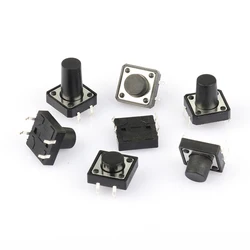Microinterruptor DIP 4 Pines Táctil – Alturas 5mm a 12mm
