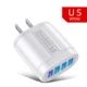 4Port US plug White