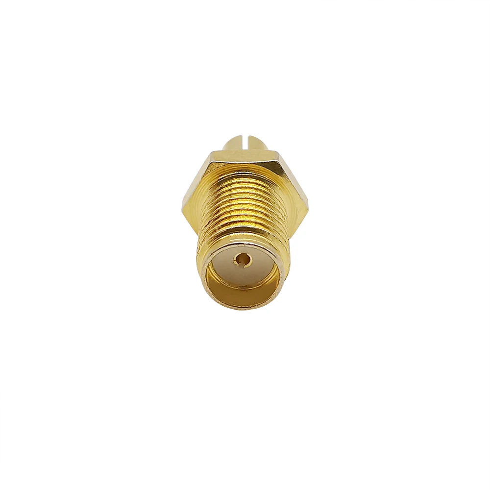 2 uds conector hembra SMA a enchufe macho TS9 conector Coaxial RF adaptador de TS9-SMA chapado en oro - imagen 5