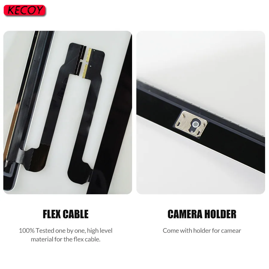 1 Uds pantalla táctil para iPad 3 A1416 A1430 A1403 paneles de Digitalizador de pantalla táctil Sensor de vidrio de repuesto con botón + herramientas - imagen 3
