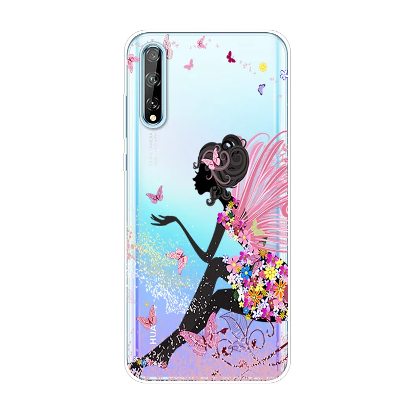 Funda de silicona transparente para Huawei P Smart Pro, carcasa de 2019 pulgadas, Capa transparente, TPU suave, 6,59 - imagen 3