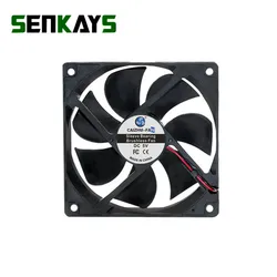Ventilador CPU 120x120x25 mm con cojinete de manga - 2 pines