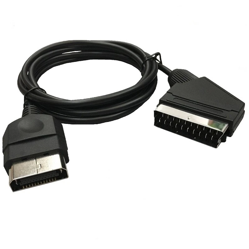 Cable SCART de 1,8 m para cable de TV HD AV clásico de Microsoft Xbox - Accesorio para consola de juegos - imagen 3