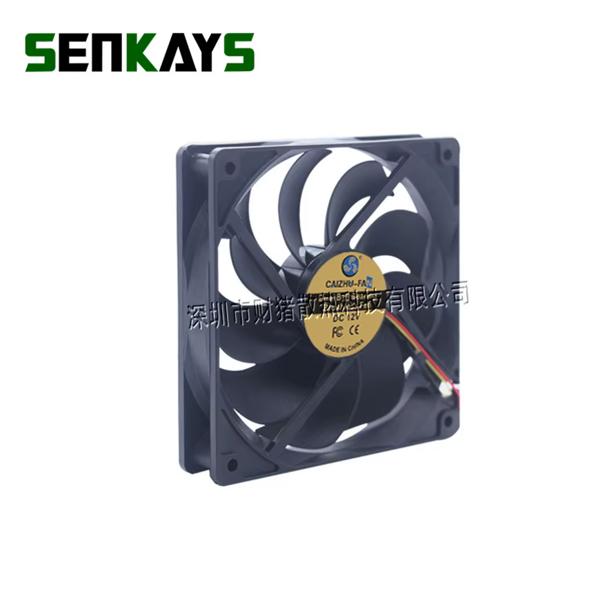 Ventilador 120mm PWM – Doble Rodamiento de Bolas Silencioso 12V - imagen 3