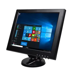 Monitor LCD Industrial 12 pulgadas para CCTV/DVR y microscopio