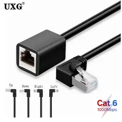 Alargador Ethernet Cat6 RJ45 Macho-Hembra para PC