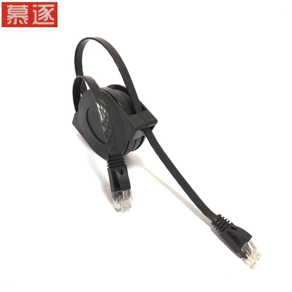 Kabel Ethernet Cat6 ultradelgado RJ45 Rechten Winkel UTP Netzwerk Kabel Patchkabel 90 Grad Cat6a Lan Kabelwia enrutador para ordenador portátil TV BO - imagen 3