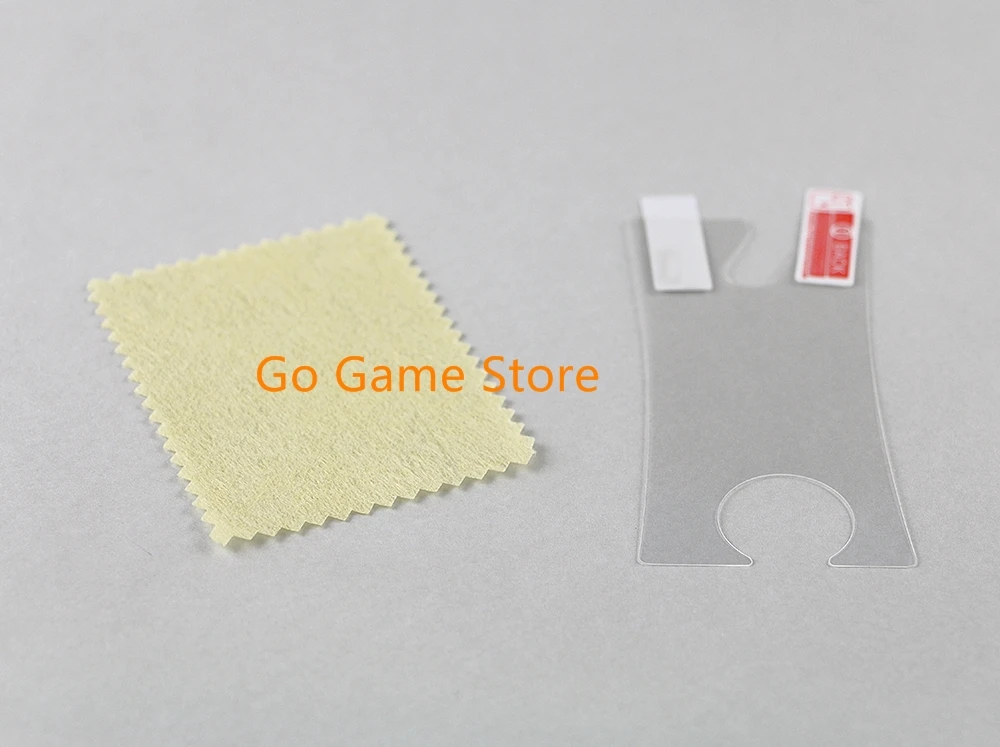 1 Juego de película protectora de pantalla LCD GBM + paño limpio para Gameboy Micro cubierta protectora de pantalla transparente - imagen 5